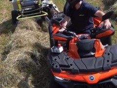 小型牧草打捆機